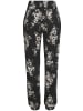 LASCANA Strandhose in schwarz-creme
