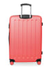 Hauptstadtkoffer Spree - Großer Reisekoffer Trolley Aufgabegepäck Rollkoffer Koffer 75cm, TSA, 119 L in Korall