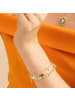 Luxenter Armreif Yakde mit 18 Karat Goldfinish – YAKDE