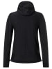 super.natural Merino Sweatjacke in schwarz