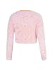 Swirly Damen Cardigan in PINK ORANGE