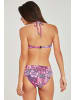 Buffalo Bandeau-Bikini-Top in aubergine-bedruckt