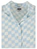 Urban Classics Short Sleeve Shirt in oceanbluecheck