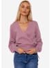 SASSYCLASSY Oversize Strick-Cardigan in Rosa