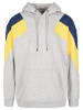 Urban Classics Kapuzenpullover in grey/honey/darkblue