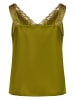Zero  Basic-Top mit V-Ausschnitt in Fir Green