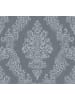 A.S. Création Tapete Majestic Ornament in Anthrazit-Silber