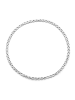Parte Di Me Silber-Halskette Bibbiena poppi "dante" - (L)45 cm