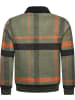 ragwear Outdoorjacke Sivval Check in Dark Olive