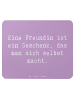 Mr. & Mrs. Panda Mauspad Spruch Geschenk Freundin mit Spruch in Lavendeltraum