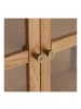 ebuy24 Vitrinenschrank Vigga Eiche 90 x 40 cm