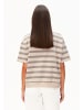 armedangels Sweatshirt Bamikaa Stripe in ecru hellgrau - 0001
