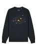 wat? Apparel Sweatshirt Sonnensystem in Schwarz