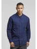Urban Classics Flanell Shirt in navy