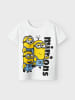 name it Name It T-Shirt mit Minions Print in Weiß
