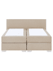 Beliani 5-tlg Doppelbett PRESIDENT in Beige/Silber