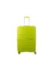 Franky PP18 Trolley Hartschalenkoffer Spinner Gr. L inkl. Dehnfalte lime green