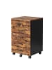 VASAGLE Aktenschrank Custos in Braun - (B)42 x (H)65.7 x (T)40 cm