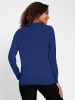 WITT WEIDEN Polopullover in royalblau