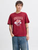 Jack & Jones T-shirt in Tibetan Red