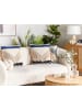 Beliani 2er-Set Dekokissen SOFCA in Beige/Blau