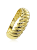 BALIA Ring Gold 333 Gelbgold - 8 Karat Big Twisted Größe 56(17,8)