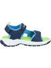 Kangaroos Klassische Sandaletten in dk navy/lime