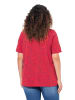Ulla Popken Shirt in neon rot