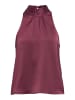 Object Neckholder-Top in Mauve Wine