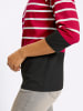 Heine Shirt in schwarz-rot-bedruckt