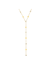 ANELY Edelstahl Lariat Y-Halskette in Gold