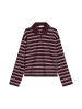 Marc O'Polo DENIM Langarm-Poloshirt relaxed in Dark Red