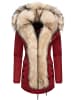 Navahoo Wintermantel Sweety in Dark Red