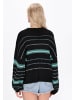 IZIA Women Sweater in black aqua