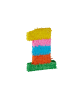 relaxdays 3tlg. Pinata Set "Zahl 1" in Bunt