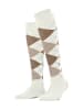 Burlington Marylebone Kniestrumpf in Off-white