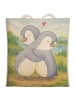 Mr. & Mrs. Panda Schultertasche Pinguine Kuscheln Design ohne Sp... in Weiß