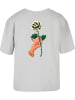 Mister Tee Shirt "Love Is Blind Love Is Cruel Tee" in Grau
