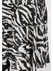 faina Damen Rock in Schwarz Weiss
