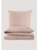 Hessnatur Bettwäsche Musselin in cremerosa