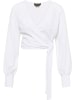 faina Damen Wickeltop in Weiss