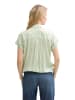 Tom Tailor Bluse BLOUSE STRIPED SHORTSLEEVE in Mehrfarbig