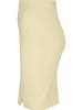 Urban Classics Maxi Skirts in softyellow