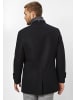 S4 JACKETS Wollmantel George in black