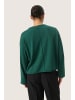 Soaked in Luxury Strickpullover SLSpina Baggy fit in Rain Forest