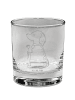 Mr. & Mrs. Panda Tumbler Hund Blume ohne Spruch in Transparent