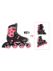 GLOBBER GO SKATES verstellbare Inlineskates in coral pink, Gr. 34-37