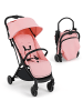 COSTWAY Kinderwagen klappbar in Rosa