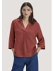 Hessnatur Bluse in terrakotta