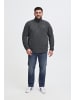 BLEND Fleecejacke BHFlint Big & Tall in Dunkelgrau